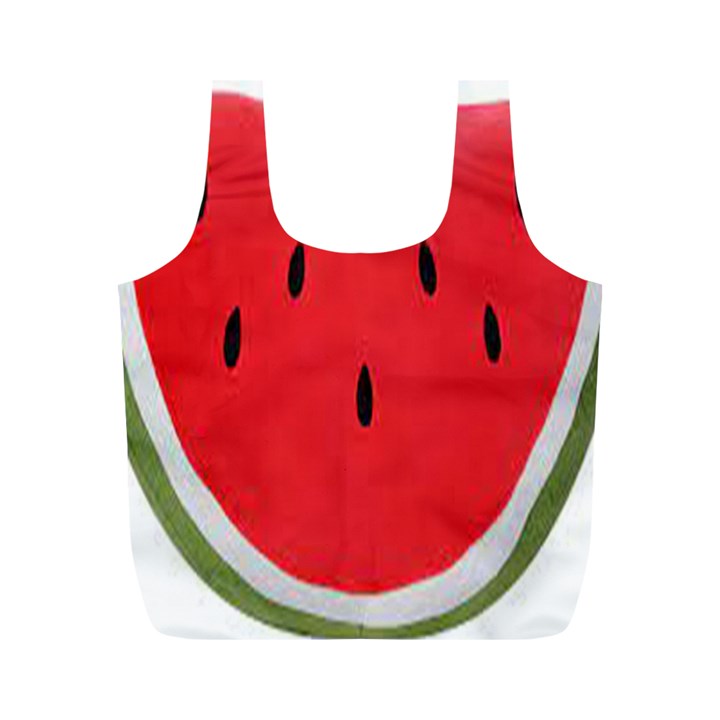 Watermelon Pillow Fluffy Full Print Recycle Bag (M)