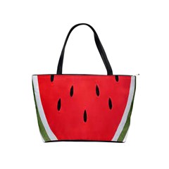 Watermelon Pillow Fluffy Classic Shoulder Handbag by Azkajaya