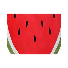 Watermelon Pillow Fluffy Premium Plush Fleece Blanket (mini) by Azkajaya