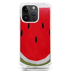 Watermelon Pillow Fluffy Iphone 14 Pro Tpu Uv Print Case by Azkajaya