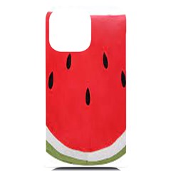 Watermelon Pillow Fluffy Iphone 14 Pro Max Black Uv Print Case by Azkajaya