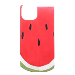 Watermelon Pillow Fluffy Iphone 15 Plus Black Uv Print Pc Hardshell Case by Azkajaya