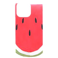 Watermelon Pillow Fluffy Iphone 15 Pro Max Black Uv Print Pc Hardshell Case by Azkajaya