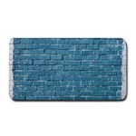 White And Blue Brick Wall Medium Bar Mat 16 x8.5  Bar Mat