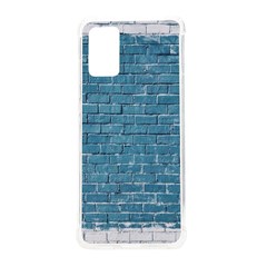 White And Blue Brick Wall Samsung Galaxy S20 Plus 6 7 Inch Tpu Uv Case by Azkajaya