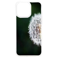 White Flower Iphone 15 Pro Max Tpu Uv Print Case