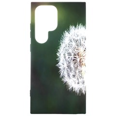 White Flower Samsung Galaxy S24 Ultra 6 9 Inch Black Tpu Uv Case by Azkajaya