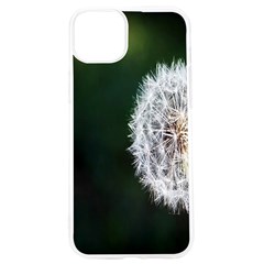 White Flower Iphone 15 Pro Tpu Uv Print Case