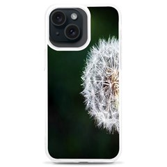 White Flower Iphone 15 Plus Tpu Uv Print Case