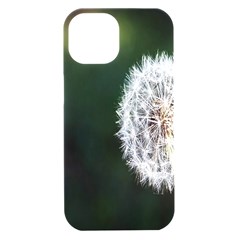 White Flower Iphone 15 Black Uv Print Pc Hardshell Case