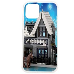 Winter Village Snow Brick Buildings Iphone 12 Pro Max Tpu Uv Print Case by Azkajaya