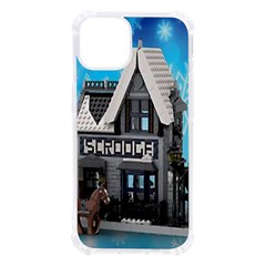 Winter Village Snow Brick Buildings Iphone 13 Tpu Uv Print Case