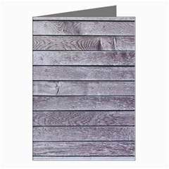 Wood Wooden Wall Wooden Boards Wall Boards Wall Greeting Card by Azkajaya