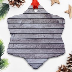 Wood Wooden Wall Wooden Boards Wall Boards Wall Snowflake Ornament (two Sides)