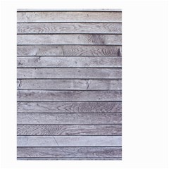 Wood Wooden Wall Wooden Boards Wall Boards Wall Small Garden Flag (two Sides) by Azkajaya