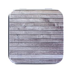 Wood Wooden Wall Wooden Boards Wall Boards Wall Square Metal Box (black) by Azkajaya