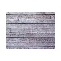 Wood Wooden Wall Wooden Boards Wall Boards Wall Premium Plush Fleece Blanket (mini) by Azkajaya