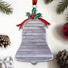 Wood Wooden Wall Wooden Boards Wall Boards Wall Metal Holly Leaf Bell Ornament by Azkajaya