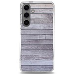 Wood Wooden Wall Wooden Boards Wall Boards Wall Samsung Galaxy S24 6.2 Inch TPU UV Case Front