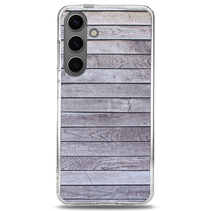 Wood Wooden Wall Wooden Boards Wall Boards Wall Samsung Galaxy S24 6.2 Inch TPU UV Case