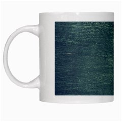 Wooden Wall White Mug by Azkajaya