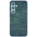 Wooden Wall Samsung Galaxy S24 6.2 Inch Black TPU UV Case Front