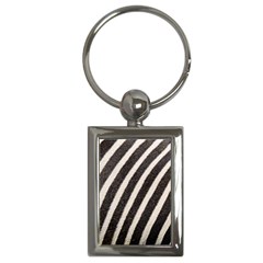 Yellow Regal Filagree Pattern Key Chain (rectangle) by Azkajaya