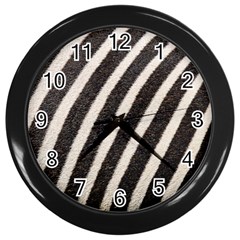 Yellow Regal Filagree Pattern Wall Clock (black) by Azkajaya