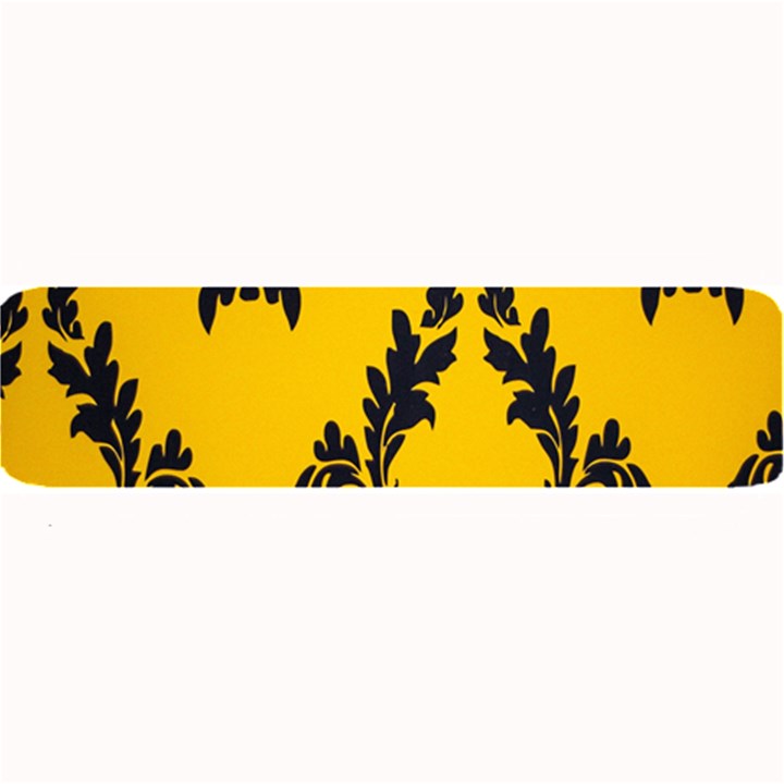 Yellow Regal Filagree Pattern Large Bar Mat