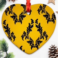 Zebra Zebra Pattern Zebra Fur Zebra Print Strip Ornament (heart)