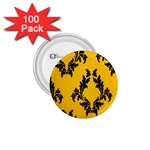 Zebra Zebra Pattern Zebra Fur Zebra Print Strip 1.75  Buttons (100 pack)  Front