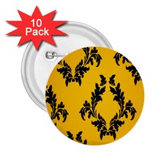 Zebra Zebra Pattern Zebra Fur Zebra Print Strip 2 25  Buttons (10 Pack)  by Azkajaya