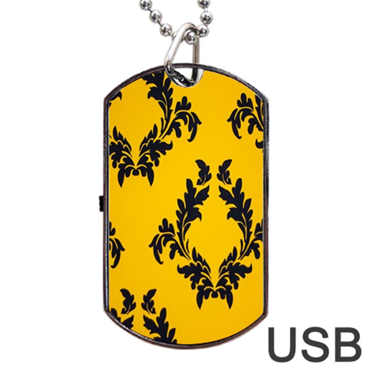 Zebra Zebra Pattern Zebra Fur Zebra Print Strip Dog Tag USB Flash (Two Sides)