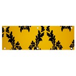 Zebra Zebra Pattern Zebra Fur Zebra Print Strip Banner and Sign 6  x 2  Front