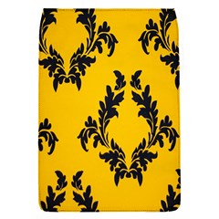 Yellow Regal Filagree Pattern Removable Flap Cover (s) by Azkajaya