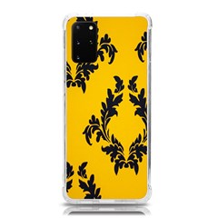 Yellow Regal Filagree Pattern Samsung Galaxy S20 Plus 6 7 Inch Tpu Uv Case by Azkajaya