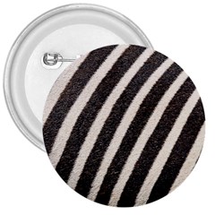 Zebra Zebra Pattern Zebra Fur Zebra Print Strip 3  Buttons by Azkajaya