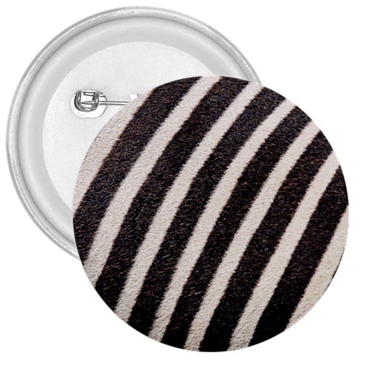 Zebra Zebra Pattern Zebra Fur Zebra Print Strip 3  Buttons