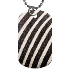 Zebra Zebra Pattern Zebra Fur Zebra Print Strip Dog Tag (Two Sides)