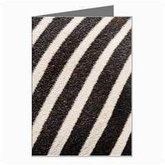 Zebra Zebra Pattern Zebra Fur Zebra Print Strip Greeting Card by Azkajaya