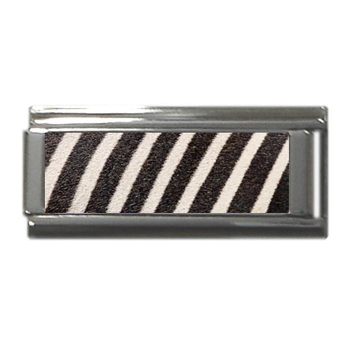 Zebra Zebra Pattern Zebra Fur Zebra Print Strip Superlink Italian Charm (9mm)