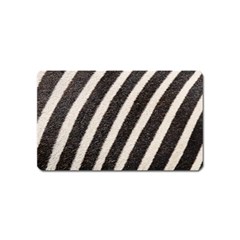 Zebra Zebra Pattern Zebra Fur Zebra Print Strip Magnet (name Card) by Azkajaya