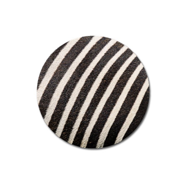 Zebra Zebra Pattern Zebra Fur Zebra Print Strip Magnet 3  (Round)