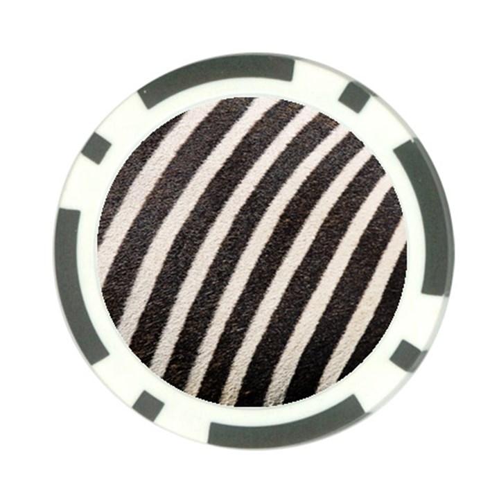 Zebra Zebra Pattern Zebra Fur Zebra Print Strip Poker Chip Card Guard