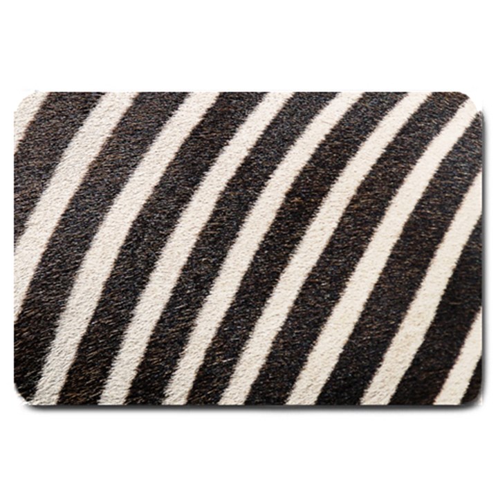 Zebra Zebra Pattern Zebra Fur Zebra Print Strip Large Doormat