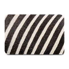 Zebra Zebra Pattern Zebra Fur Zebra Print Strip Plate Mats by Azkajaya