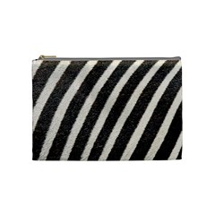 Zebra Zebra Pattern Zebra Fur Zebra Print Strip Cosmetic Bag (medium) by Azkajaya