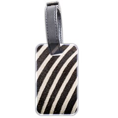 Zebra Zebra Pattern Zebra Fur Zebra Print Strip Luggage Tag (two sides)