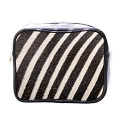 Zebra Zebra Pattern Zebra Fur Zebra Print Strip Mini Toiletries Bag (one Side) by Azkajaya