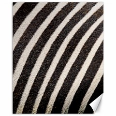 Zebra Zebra Pattern Zebra Fur Zebra Print Strip Canvas 11  X 14  by Azkajaya